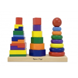 Melissa & Doug Geometric Stacker