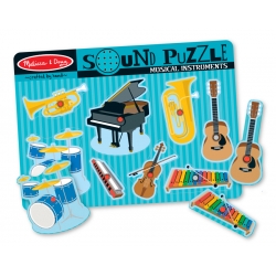 Melissa & Doug Musical Instruments Sound Puzzle