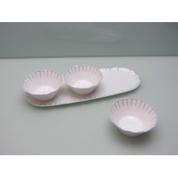 4 PC SERVING BOWL SET